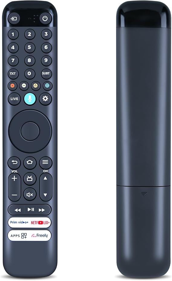 Voice Replacement Remote Control intended for TCL TV RC833 CKB2