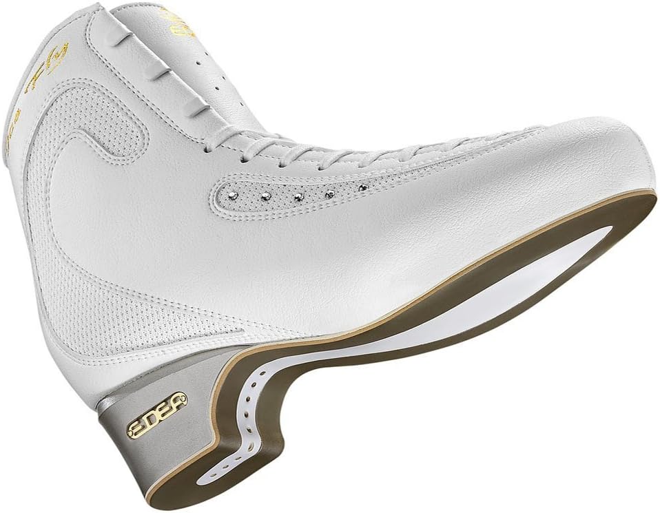Edea Figure Skating Ice Fly White, Size 270, Width E