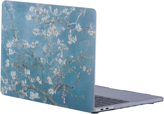 McStorey MacBook Air Kılıf 13 inç – A1369 A1466 ile Uyumlu Eski USB Model 2010-2017, İnce Hafif Sert Kapak, Çizilmeye ve Darbelere Karşı Koruma, Şık Tasarım Laptop Kılıfı Flower-70