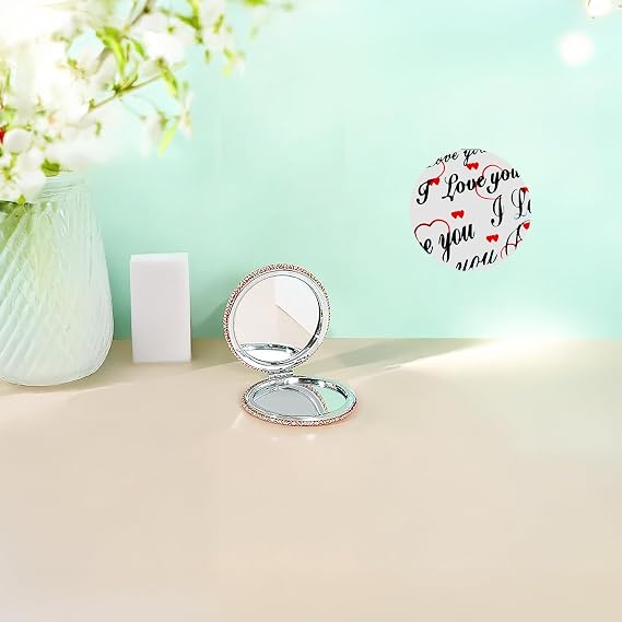 Promotional Pocket Mirror, Round