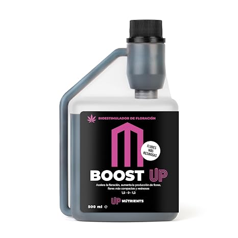 UP NUTRIENTS Bio Fertilizer Bloom Stimulator BOOST UP 250ml | Bio Stimulator for Plants and Crops | Accelerator Production Flowers | Flowers and Fruits Compact and Resinous