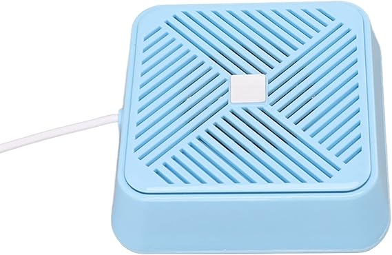 USB Mini Dishwasher, Integrated Portable Ultrasonic High Frequency Powerful DC Input Sink USB Dishwasher 5V with Silicone Suction Cup for Kitchen (Blue)