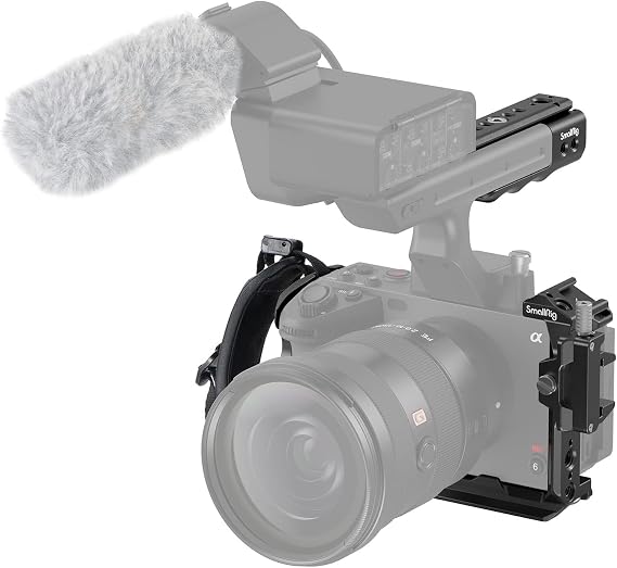 SMALLRIG Handheld Cage Kit for Sony FX30 FX3 FX3A with XLR Handle - 4184B