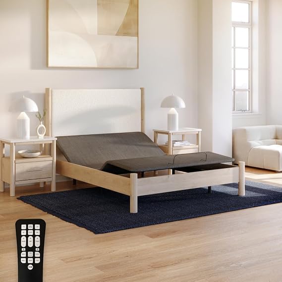Nectar Classic Adjustable Base - Twin XL - Head and Foot Tilt - Wireless Remote Control with Memory, Easy to Install, Zero Clearance - Zero Gravity - Frame