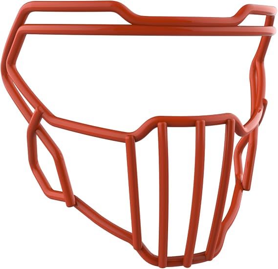 VICIS ZERO2 SO-215T Football Face Mask for VICIS ZERO2 VICIS ZERO2 Tubular Stainless Orange