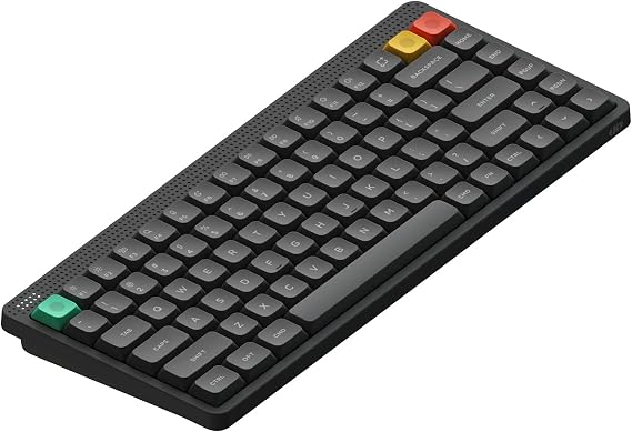 nuphy Node75 Wireless Mechanical Keyboard 75% Hot-Swappable Custom Low-Profile Keyboard 84 Keys Computer Gaming Keyboard Supports Touch Gestures PBT