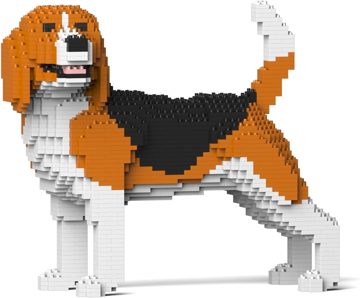 JEKCA Beagle 04S | Dog Plastic Building Blocks | Age 14+