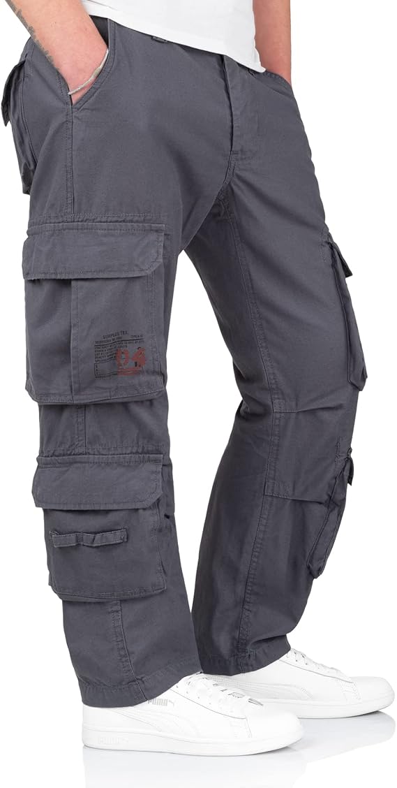 Surplus Raw Vintage Airborne Slimmy Mens Cargo Vintage Trouser