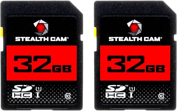 Stealth Cam 32GB SD Card (2 Pack)