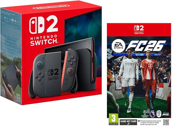 Nintendo Switch 2 Console + EA SPORTS FC 26 Standard Edition Switch 2