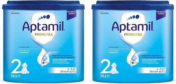 Aptamil 2 Prebiyotikli Devam Sütü 350 Gr (2 paketi)