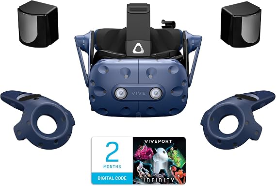 HTC VIVE Cosmos Elite VR Headset with enhanced SteamVR tracking and Free Download of Half Life Alyx