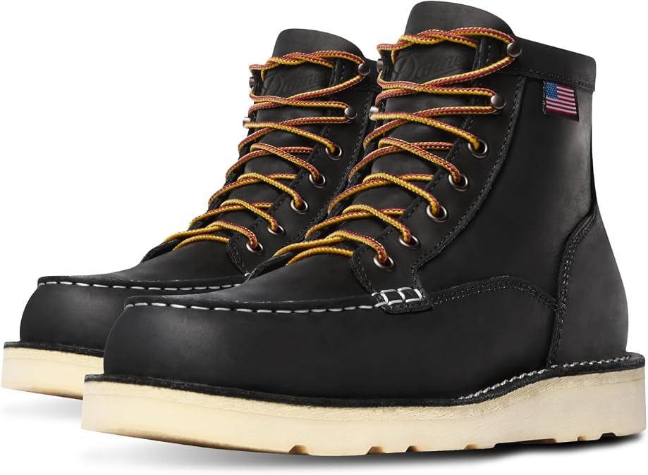 Danner Unisex's Bull Run Moc Toe 6" Construction Boot, 6 UK