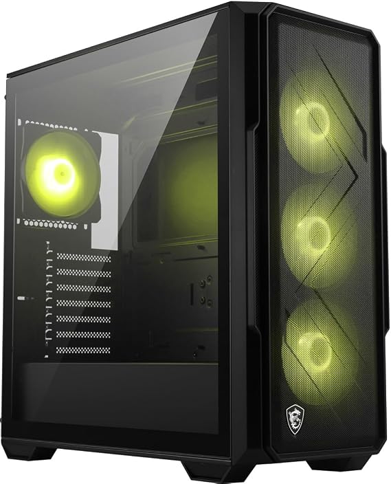 MSI MAG FORGE 151A B75 PCIE5 II Temperli Cam 6 x120mm Auto RGB Fan 750W Bronz ATX Gaming Bilgisayar Kasası