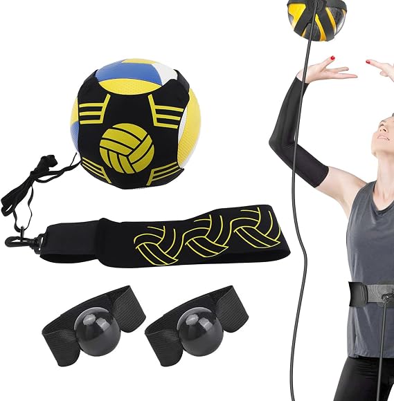 Volleyball Training Equipment Aid to Practice Serve, Spike
