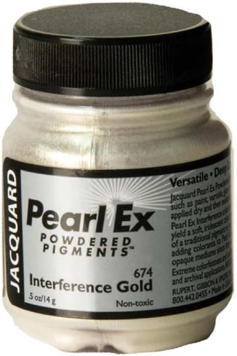Pearl Ex Pigment .5 Oz Interference Gold