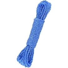 Mobee Classic Laundry Rope Unbreakable Stud Laundry Rope Blue 25 Meters 1410
