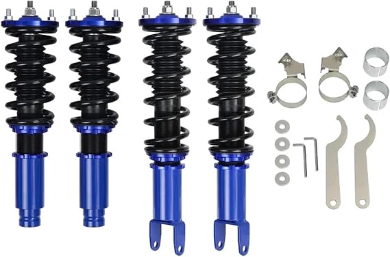 Shock Kit Coilovers Adjustable Height Spring Shock Absorber Suspension Kit Complete Assemblies For Honda Civic 1996-2000 Absorber Tool(8)