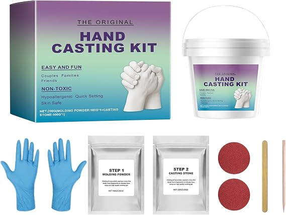 Hand Molds Casting Kit Wedding Hand Molding Kit for Women