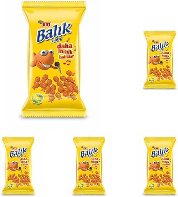 Meat Fish Mini Corn Cracker 70g 5 pack