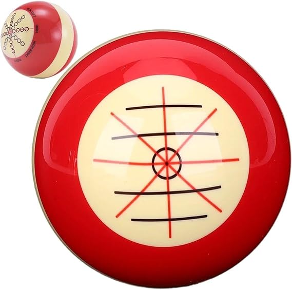 Snooker Practice Ball 52mm/57mm Resin Training Cue Ball Billiard Pool Ball Billiards Training Assistant Snooker Practice Assist Accessory