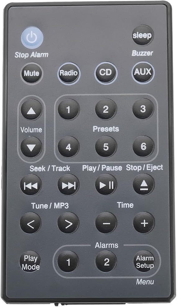 Create Idea Remote Control for BOSE Sound Touch Wave Music Radio, Black
