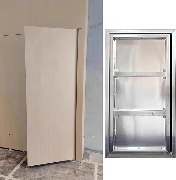 Çatı Rögar Kapısı, Alçıpan Duvar Erişim Paneli - Gizli Fermuarlı Tavan Rögar Kapısı, Cuc için Manyetik Anahtarlı Servis Kapısı