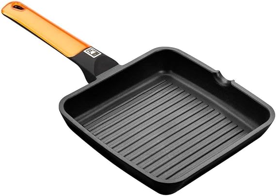 BRA Efficient Orange | Grill Grill with Stripes 28 cm [Energy Class C]
