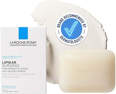 La Roche-Posay Lipikar Surgras Lipid-Enriched Cleansing Bar 150g