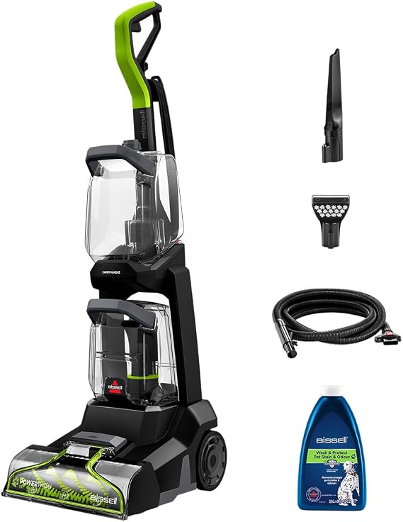 BISSELL PowerWash Pet Carpet Cleaner Wet Vacuum Cleaner Carpet Cleaning Device for Thorough Carpet Cleaning Upholstery Cleaning Device Designed for Pet Owners Powerful 600 W Motor 3878N