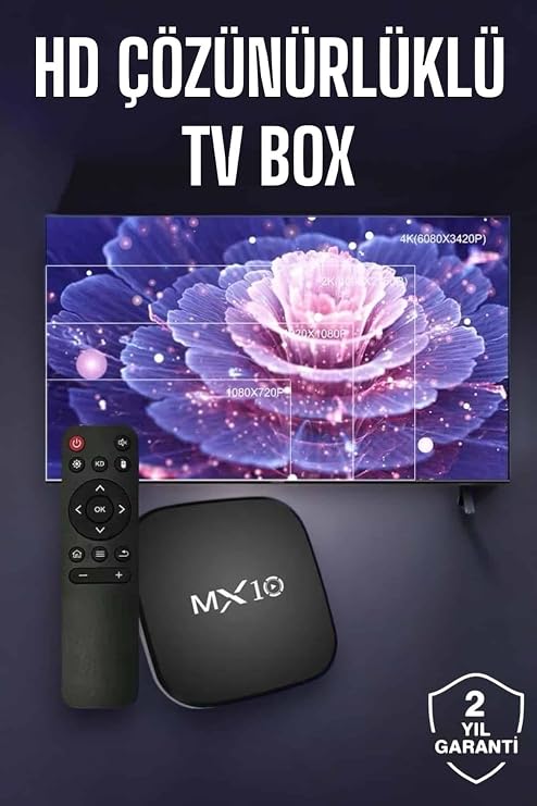 My Best Store TV Box Android ile uyumlu 4 Çekirdekli WİFİ Bağlantılı 4K