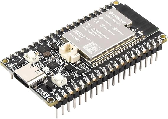 Waveshare ESP32 マイクロコントローラーWi-Fiボード、PCB内蔵アンテナ+ピン。