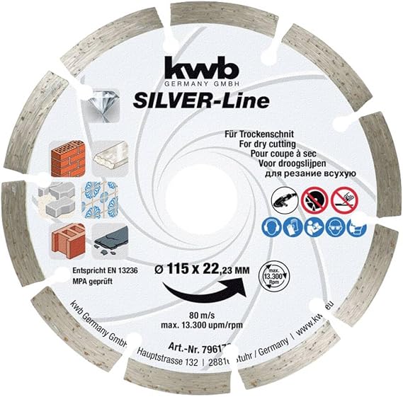 Kwb Elmas Kesici Disk 115 mm - 49796170