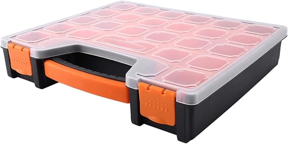 312 Lastic Hardware Tool Storage Case Spanner Parts Hardware Organizer Box