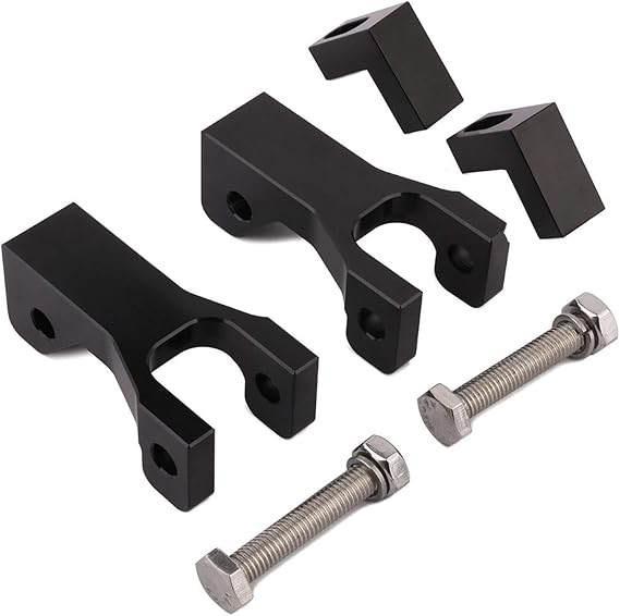 motorcycle accessories Motorcycle ATV Front Rear Lowering 3.5" Adapter Kit Adjustable Compatible with SUZUKI LTR450 LTR 450 (Color : Front)