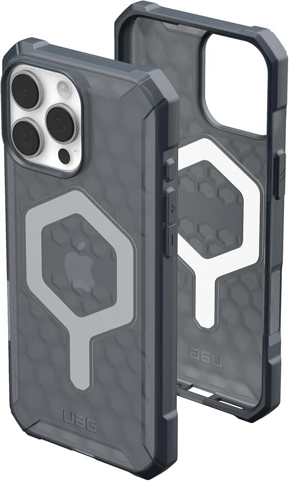 UAG ケースティファイ エッセンシャル アーマー iPhone 16 Pro Max用 ケース MagSafe対応 アッシュケース