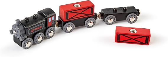 Hape HAP-E3717 E3717 Steam-Era Freight Train Multi-Colour