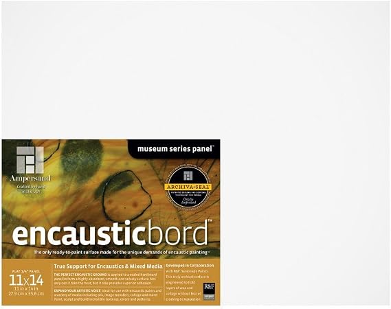 Ampersand Art Supply Museum Series Encausticbord, 1/8 Inch Depth, 11X14