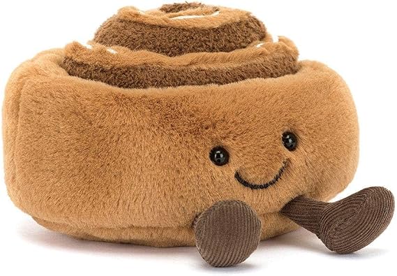 Jellycat Amuseables Cinnamon Bun, 5 inches