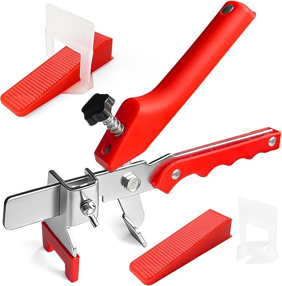 601 PCS Tile Leveling System 2 mm, Tile Levelling Kit for DIY Floor