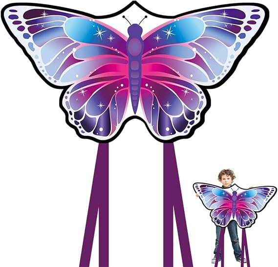 Butterfly Kite for Children and Adults Kite for Children and Adults Beach Kite Children's Kite Single Line Flight Wind Butterfly Kite