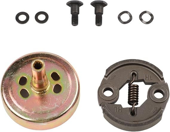 Clutch Drum Replacement Kit for Honda GX31 and GX35 1.3HP Brush Cutters with All Components for Full Assembly and Function