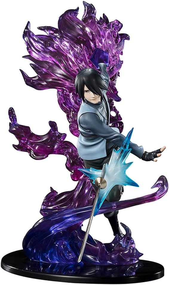 TAMASHII NATIONS Figuarts ZERO Naruto, Shippuden, Uchiha Sasuke - Boruto - Kizuna Relation, Approx. 9.4 inches 240 mm, Painted Finished Figure