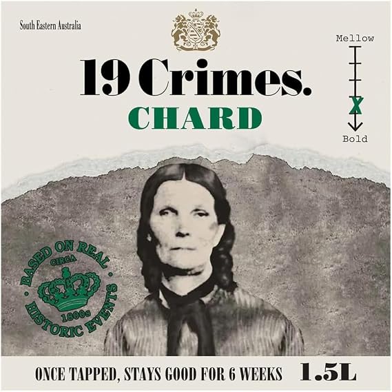 19 Crimes Chard 1.5L Bag in Box (Pack of 6)