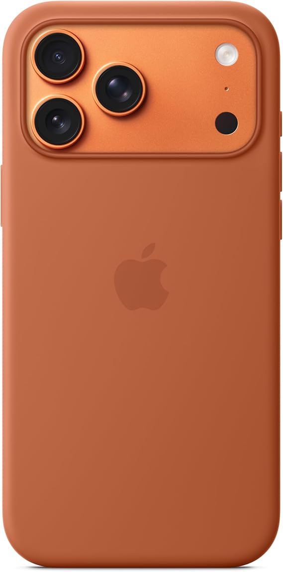 Apple iPhone 17 Pro Max için MagSafe özellikli Silikon Kılıf - Terra Cotta ​​​​​​​