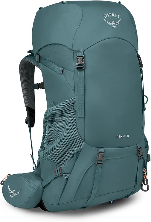 Osprey Renn Women's Trekking Backpack 50L Cascade Blue/Melon Orange