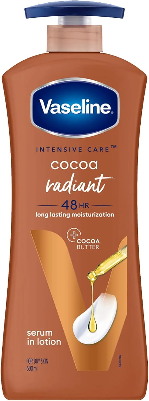 Vaseline Intensive Care Body Lotion "Cocoa Radiant" (1 x 600 ml)