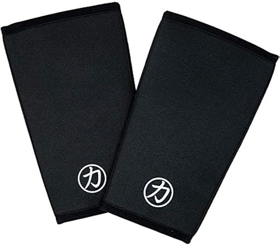 Strength Shop 7mm Inferno Neoprene Knee Sleeves - Black (Pair) - IPF Approved