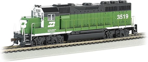 Bachmann Industries EMD GP40 DCC Ready Locomotive - BURLINGTON NORTHERN #3519 - (1:87 HO Scale)