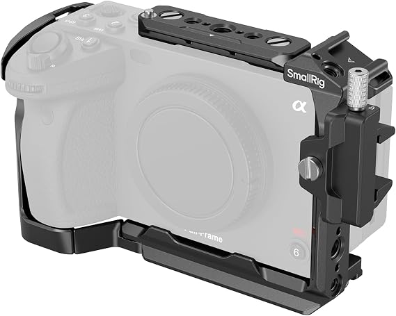 SmallRig Sony FX3/FX30 Camera Cage NATO Rail with 1/4"-20 Screw HDMI Cable
